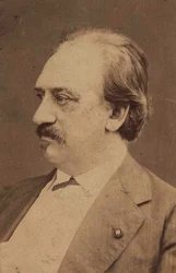 Retrato del compositor Friedrich von Flotow 1812-1883, c. 1880