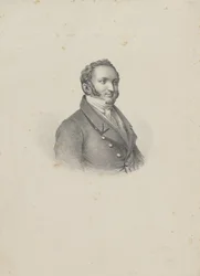 Retrato del compositor Gioachino Antonio Rossini 1792-1868, 1826