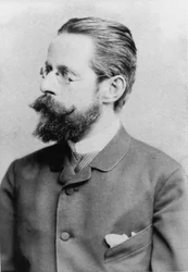 Retrato del compositor Heinrich von Herzogenberg 1843-1900, c. 1880