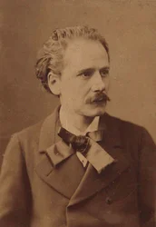 Retrato del compositor Jules Massenet
