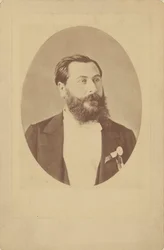 Retrato del compositor Léo Delibes 1836-1891, ca 1885