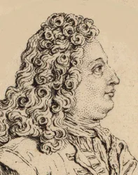 Retrato del compositor Marin Marais 1656-1728