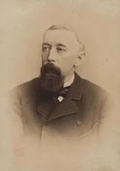 Retrato del libretista y compositor Franz Friedrich Richard Genée