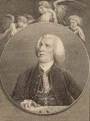 Retrato del organista y compositor John Stanley 1712-1786, 1784