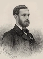 Retrato del organista y compositor Louis James Alfred Lefébure-Wely 1817-1869, 1855