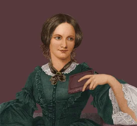Retrato de la escritora Charlotte Brontë
