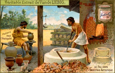 Alfareros en la antigüedad, c1900