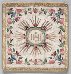 Bolsa para la cubierta del cáliz, 1700s