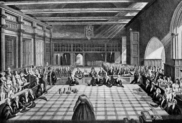 Presentación de alguaciles en Westminster, Londres