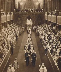 Primeros Ministros en la Abadía, 12 de mayo de 1937