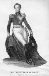 Príncipe Federico, Ministro de Guerra, siglo XIX