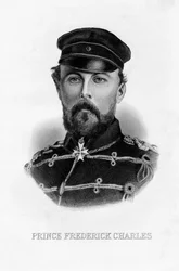 Príncipe Federico Carlos, mariscal de campo prusiano, siglo XIX