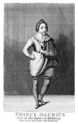 Príncipe Mauricio, hijo de la Reina de Bohemia, 1815