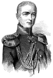 Príncipe Woronzow, general ruso de las fuerzas en Asia, 1853