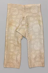 Pantalones y forro de príncipes, siglo VII