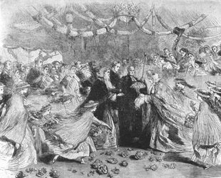 Llegada de la princesa Alexandra a Inglaterra