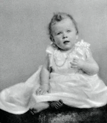 Princesa Isabel en 1926, cuando tenía unos meses, 1937