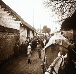 Prisioneros en Vimy, norte de Francia, c1914-c1918