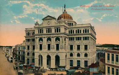 Bolsa de Productos, La Habana, Cuba, c1916