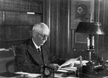 Profesor Charles Laubry, cardiólogo francés, 1940