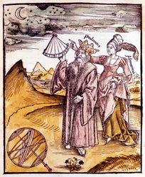 Ptolomeo, astrónomo y geógrafo griego alejandrino, 1508