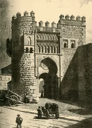 Puerta del Sol, Toledo, 1890