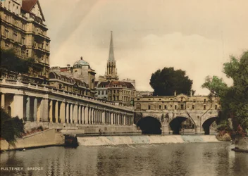 Puente Pulteney, Bath, Somerset, c1925