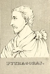 Pitágoras, c570-c495 a.C., 1830