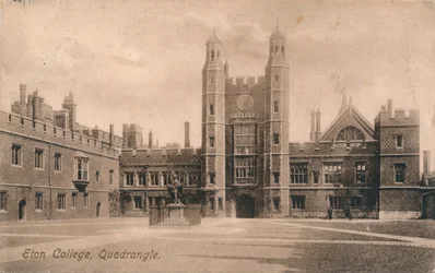 Patio, Eton College, Berkshire, c. 1905