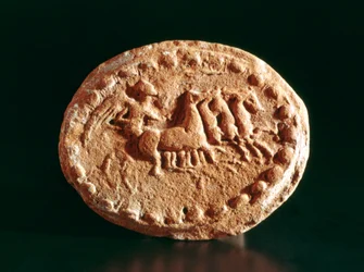 Cuadriga, Kerkouane, Túnez, siglo III a.C.