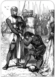 La Reina Leonor intercede por Juan