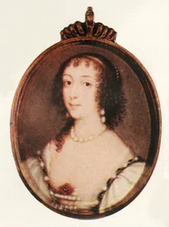 Reina Henrietta Maria, c1640-1643, 1947