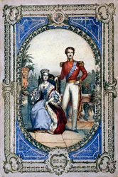 Reina Victoria y el Príncipe Alberto, c. 1840s