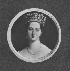La reina Victoria en el momento de su ascenso, 1901