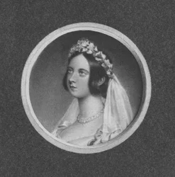 La Reina Victoria en el momento de su matrimonio, 1901
