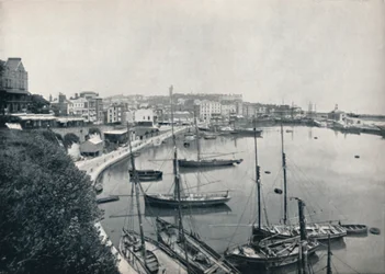 Ramsgate - El puerto, 1895