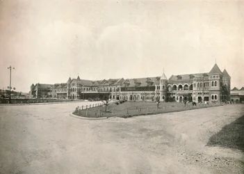 Estación de Ferrocarril de Rangún, 1900
