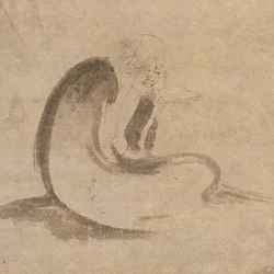 Leyendo un Sutra a la Luz de la Luna