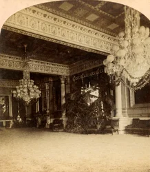Sala de recepción, Casa Blanca, Washington, c1900