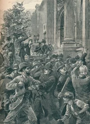 Reformistas en Marble Arch, Londres, 1866 1906