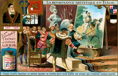 Arte renacentista en Italia: Tiziano, c1900