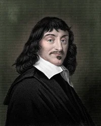 René Descartes, filósofo y matemático francés, 1835