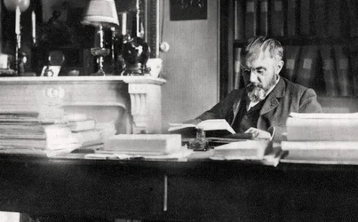 René Doumic, crítico literario francés y hombre de letras, 1922