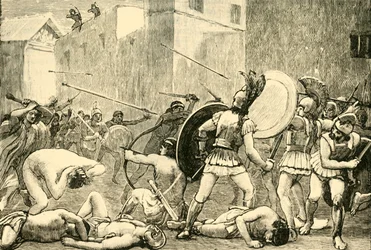 Repulsión de Pirro de Esparta