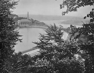 Reservorio, Eden Park, Cincinnati, Ohio, c1897