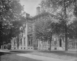Residencia del ex presidente Harrison, Indianápolis, Indiana