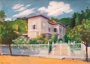 Residencia del Sr. Joseph Walker, Petrópolis, 1914
