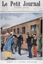 Regreso del Coronel Marchand a China, 1902