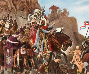 Retorno de Enrique III de su Primer Viaje a Roma