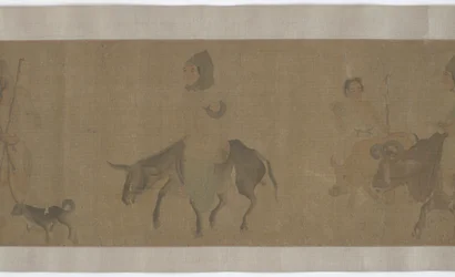Regreso a casa después de la cosecha, dinastía Yuan o Ming, siglo XIV-XV